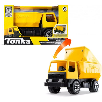 Tonka - Steel Classics Assortment 1:32 (Dump Truck, Bulldozer, Excavator)