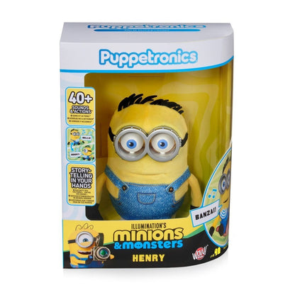 WOW! Stuff - Palm Puppetronics Universal Minions Henry Puppetronic