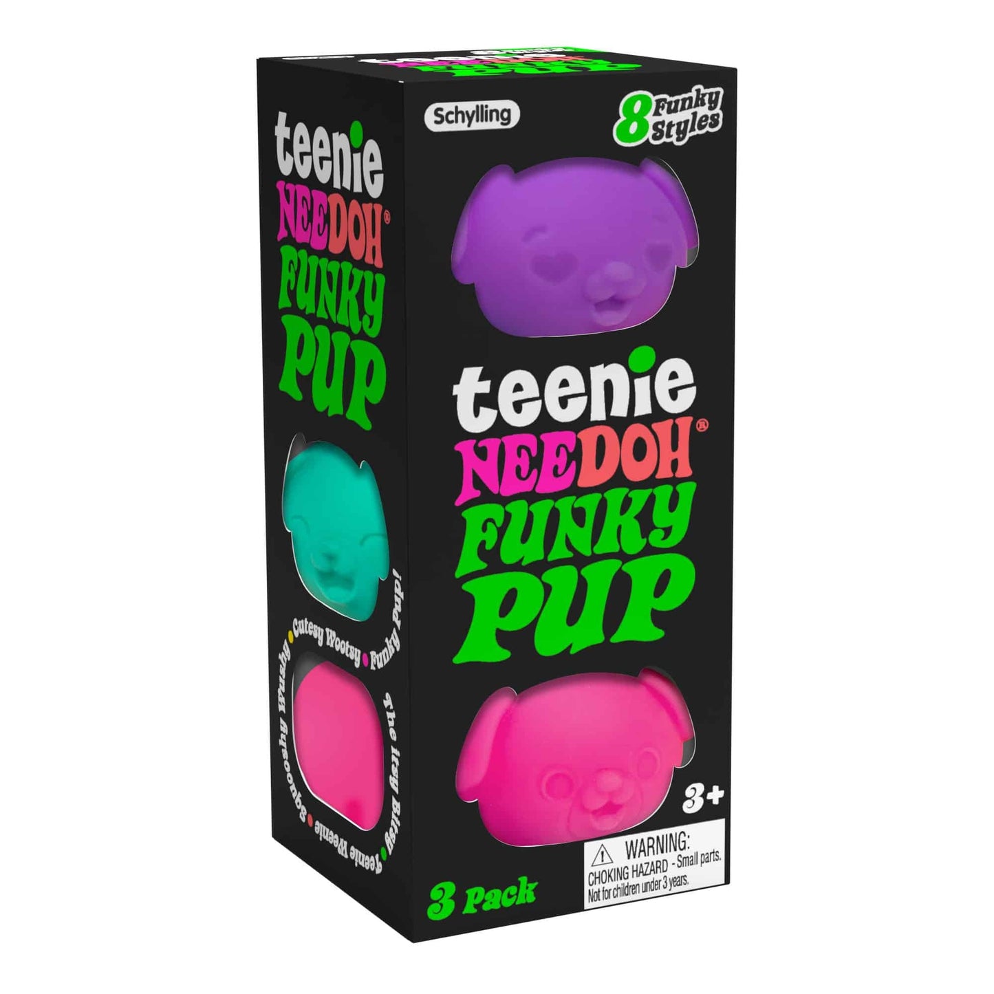 NeeDoh Schylling - Funky Pups Teenie
