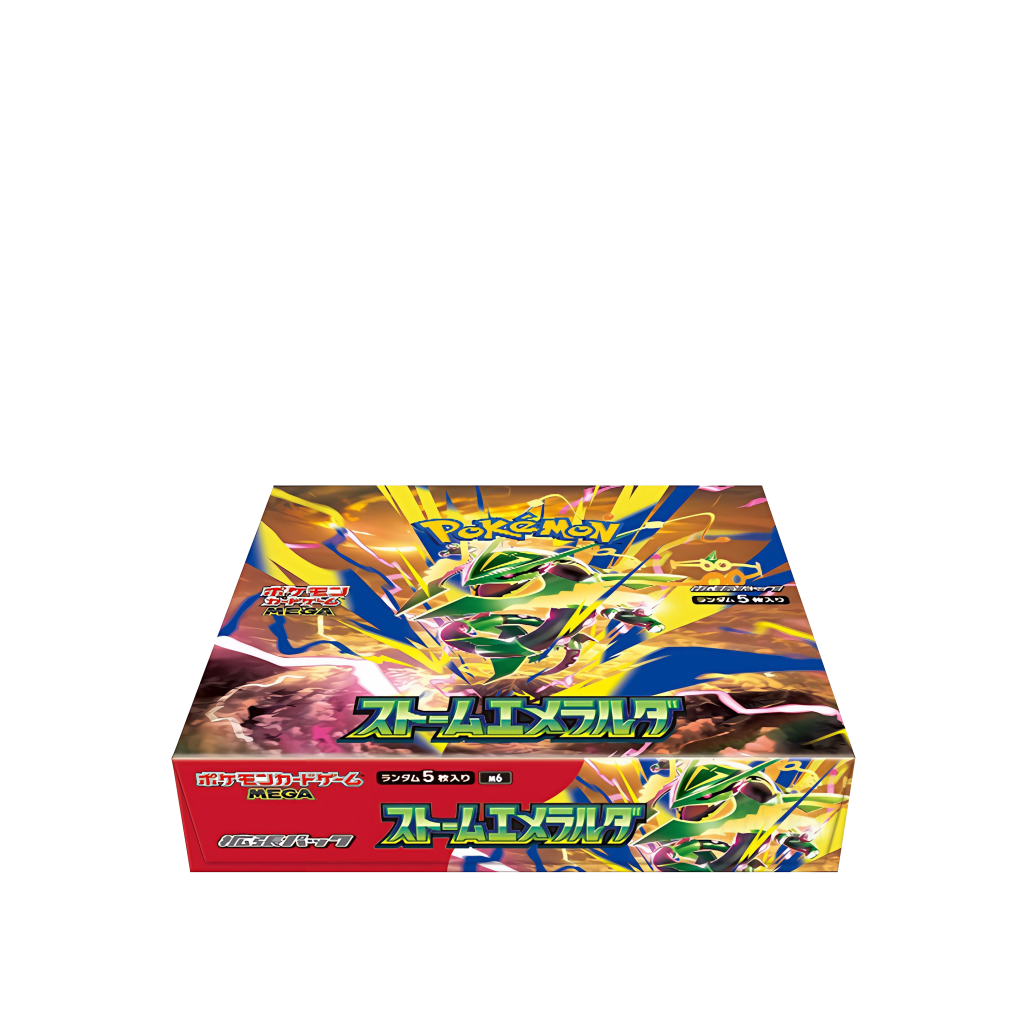 Pokémon TCG: MEGA Expansion Pack Storm Emeralda M6 Booster Box