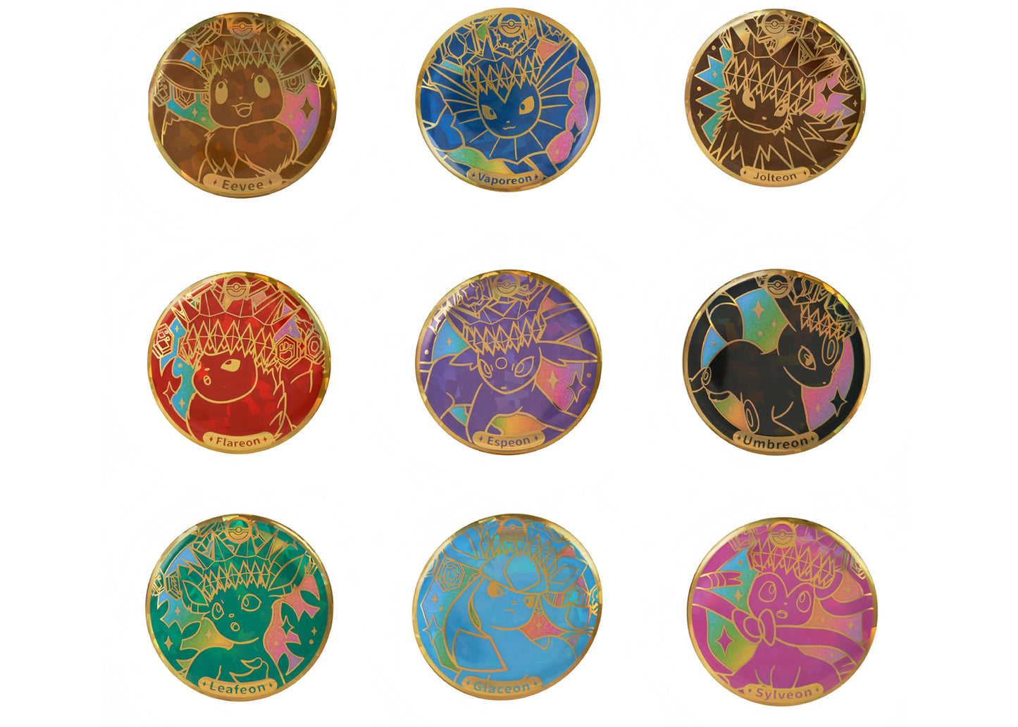 Pokémon TCG: Terastal Festival ex SV9.5C Eeveelutions Badge Box (Simplified Chinese)