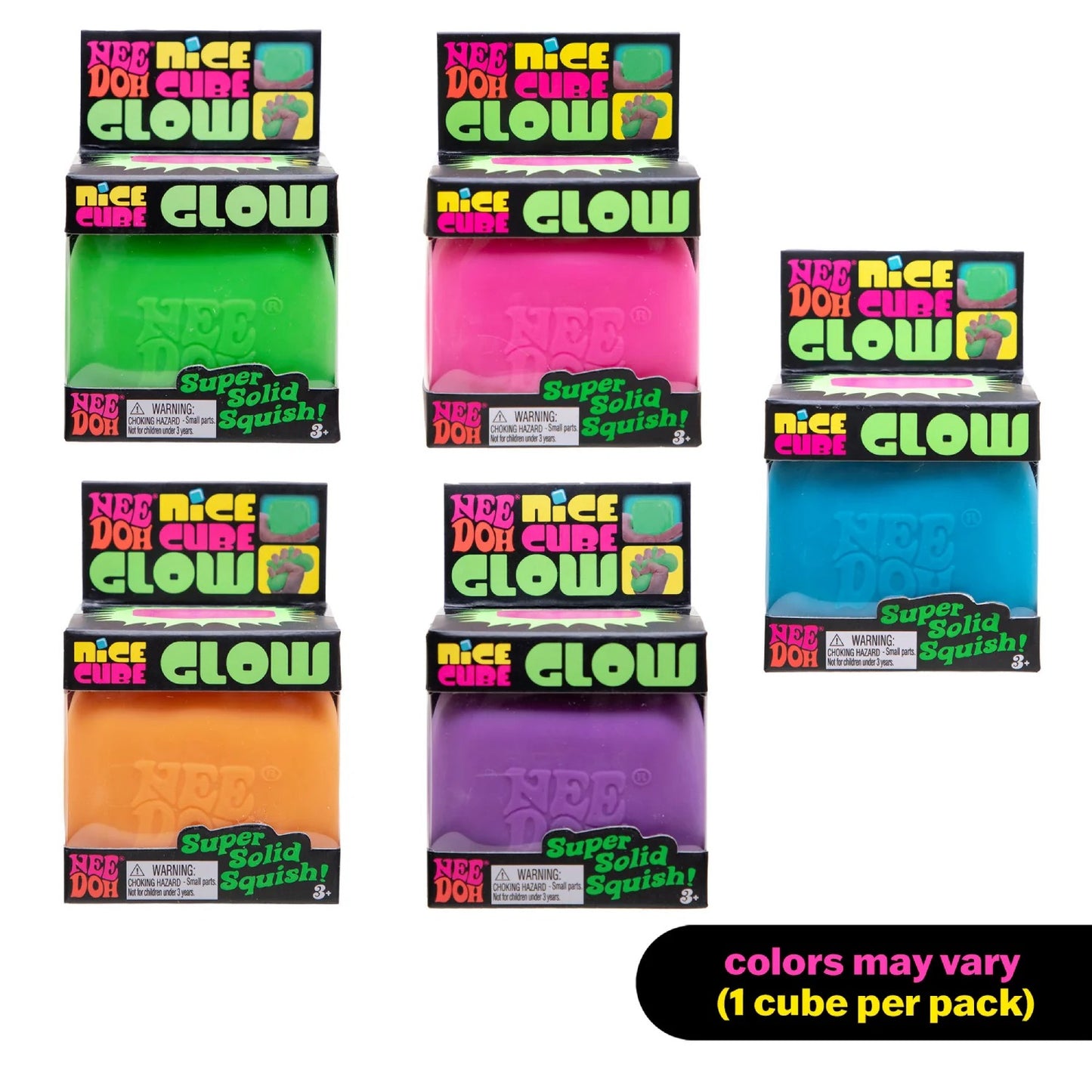 NeeDoh Schylling - Nice Cube Glow