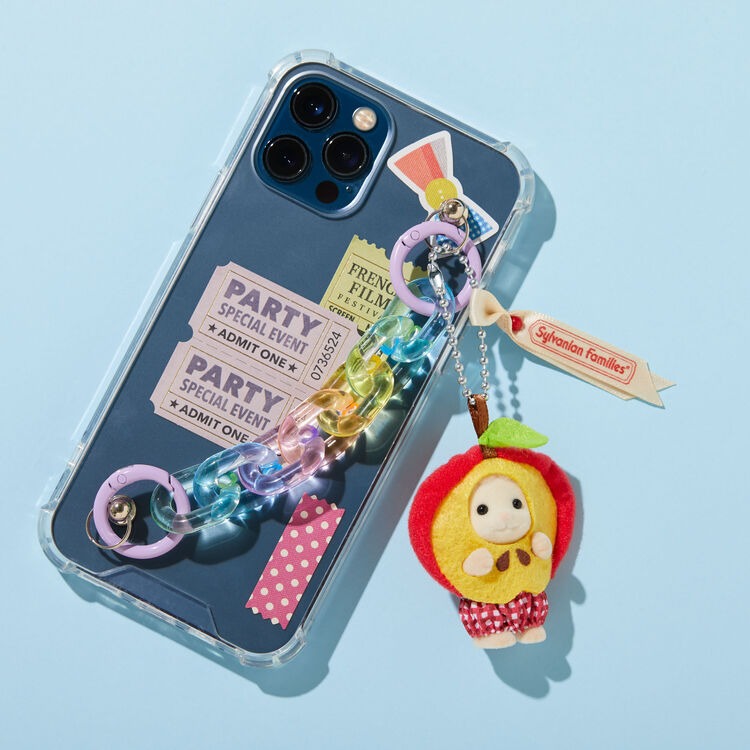 Sylvanian Families - Keychain Baby Sheep Apple