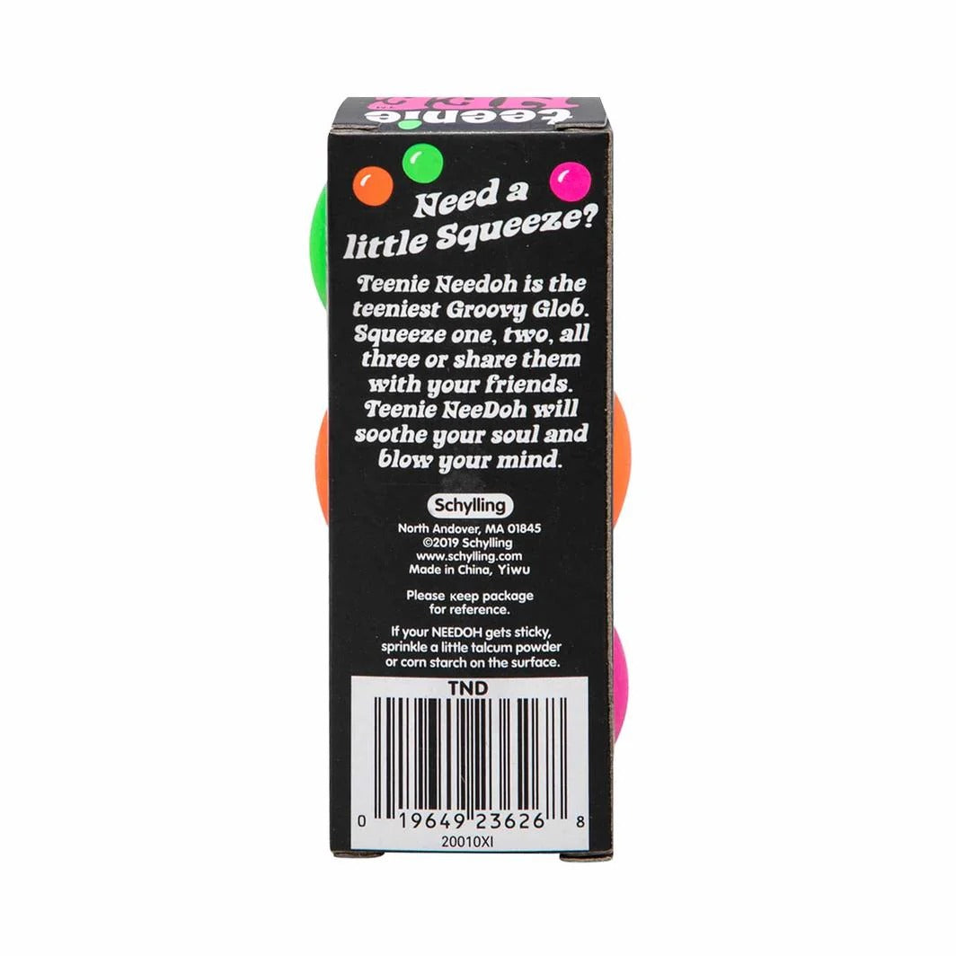 NeeDoh Schylling - Teenie (Set of 3)