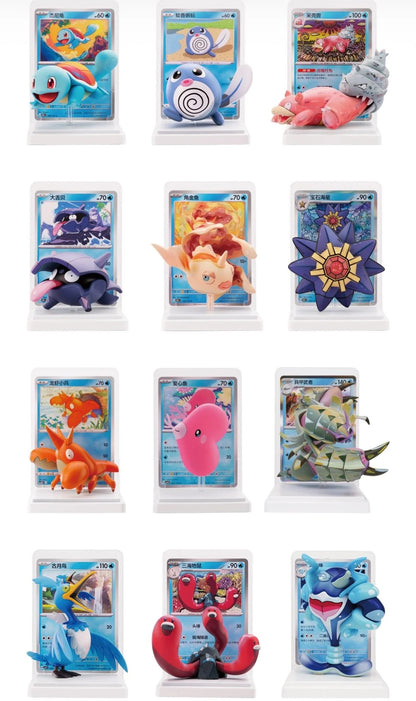 Pokémon TCG – Simplified Chinese Pokemon Dream Painting Water Ecology Figurine Set Blind Box
