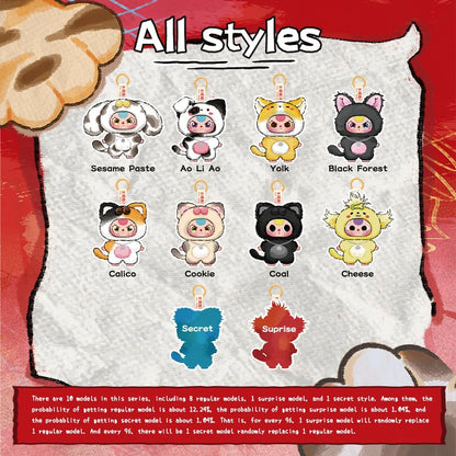Baby Three - Cat and Dog Plush Blind Box