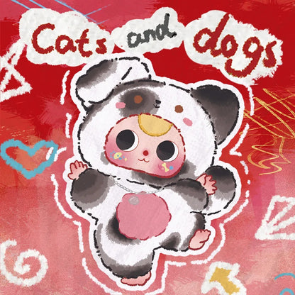 Baby Three - Cat and Dog Plush Blind Box