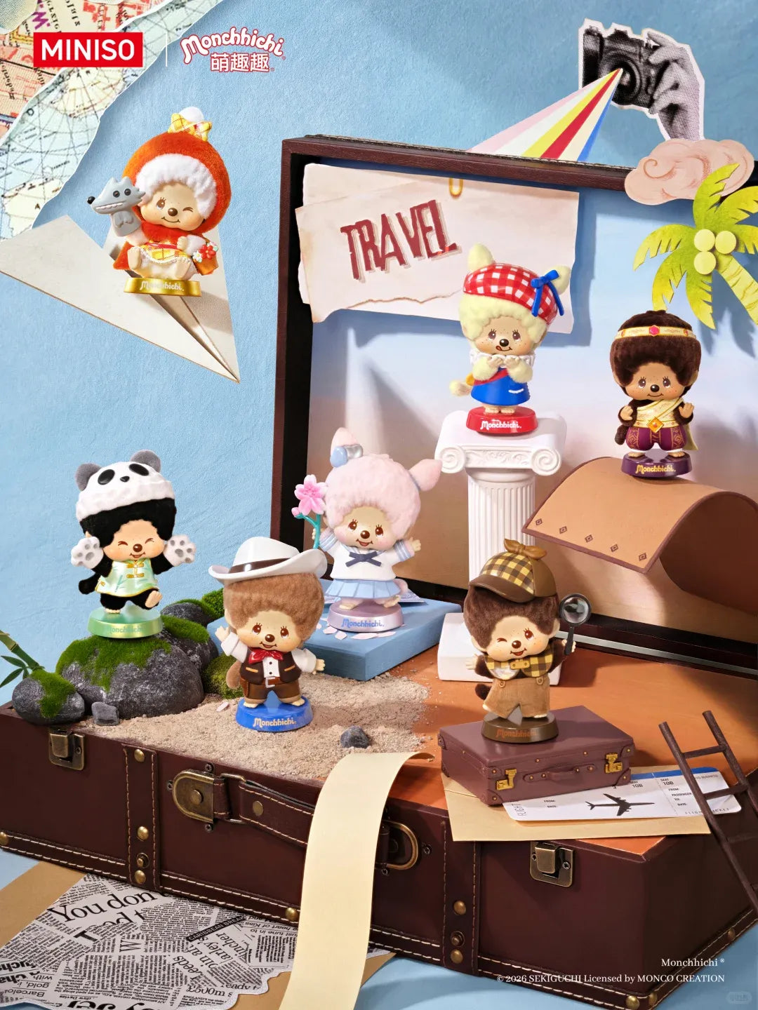 Monchhichi - Global Journey Series Figure Blind Box