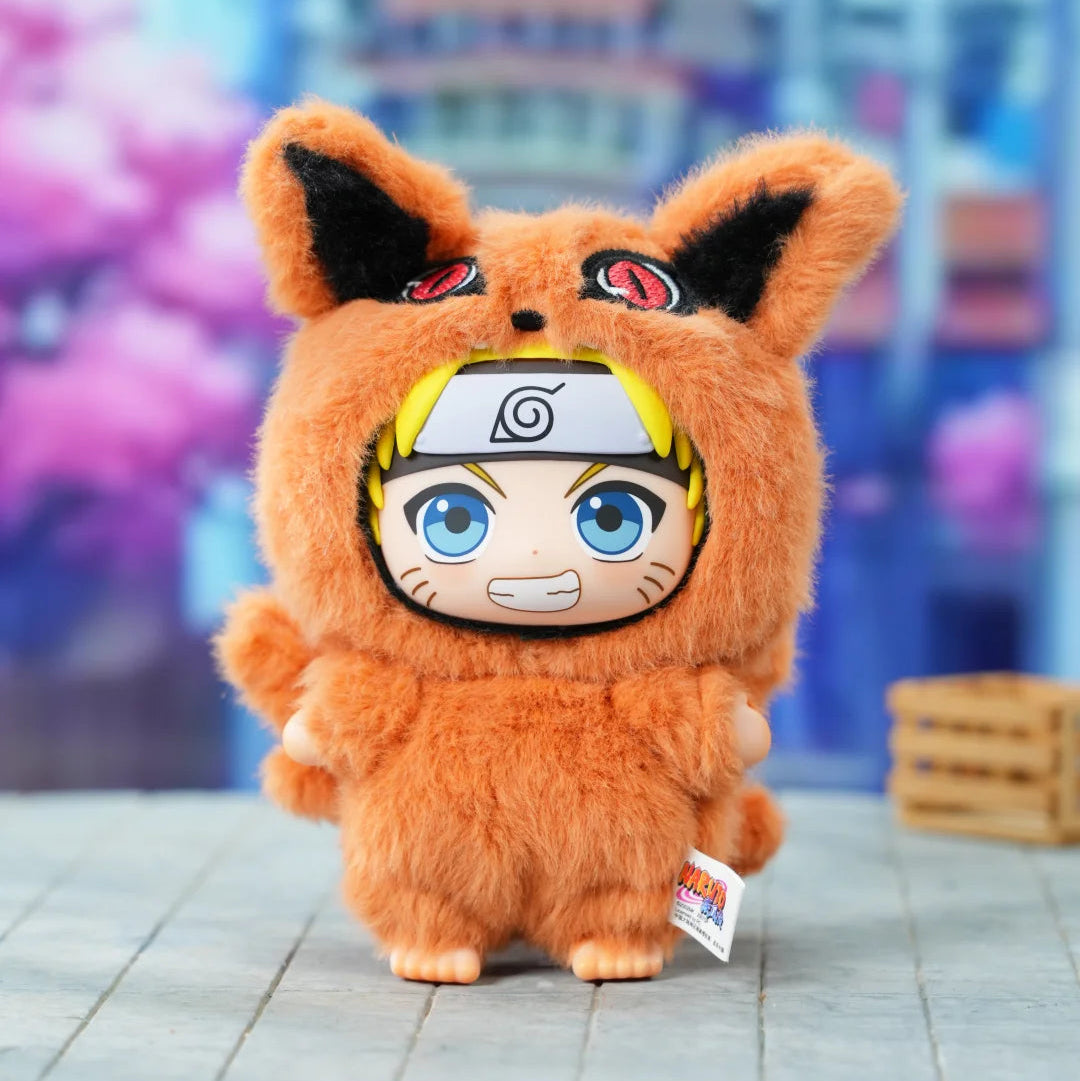 TOP TOY - Naruto Beast Party Plush Keychains Blind Box