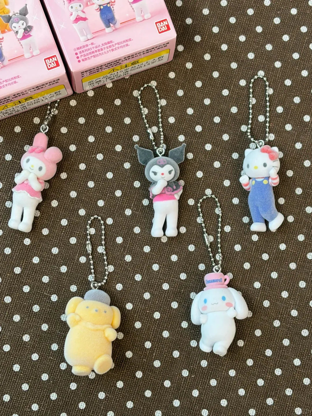 Bandai - Sanrio Characters Miniature Charm Live Characters Toy Blind Box