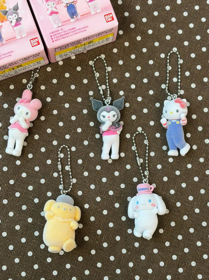 Bandai - Sanrio Characters Miniature Charm Live Characters Toy Blind Box