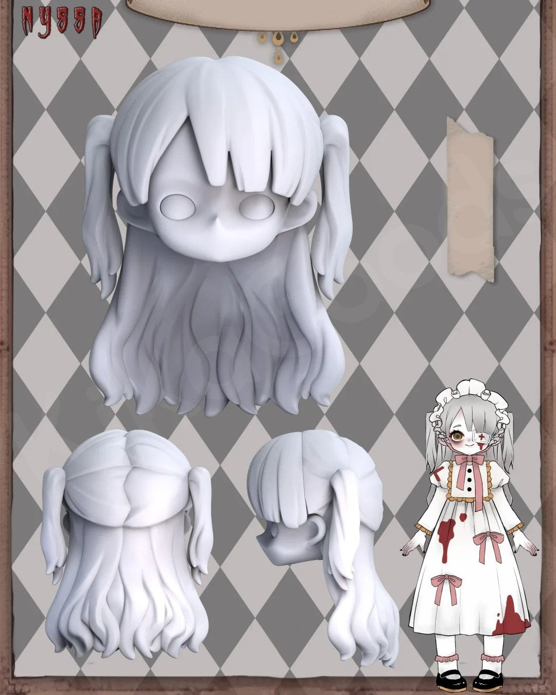 Nyssa - Bizarre Nightmare Series 1/12 Action Figure BJD Blind Box