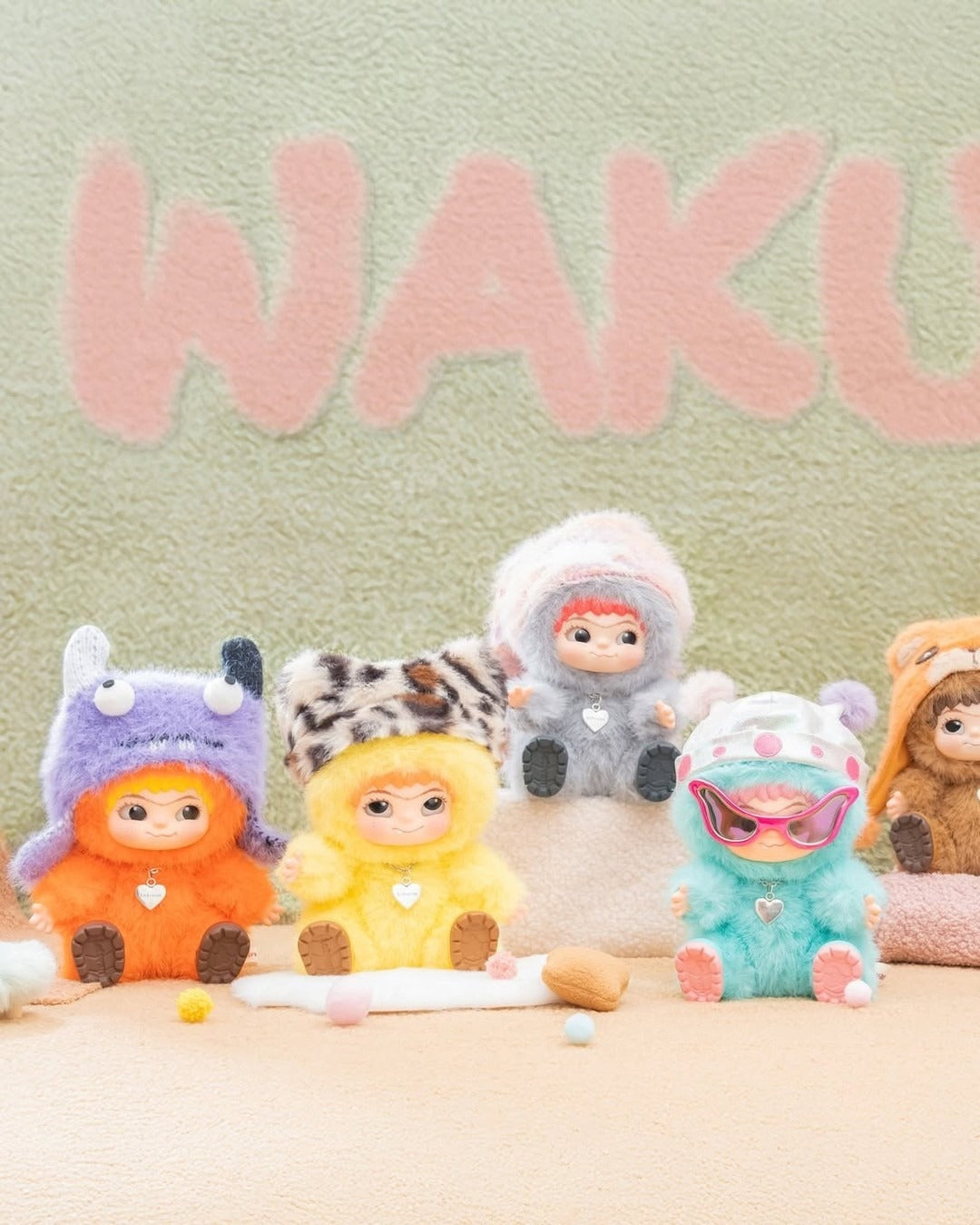 Letsvan - WAKUKU Fuzzy Trendy Fun Party Series Plush Blind Box
