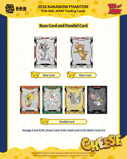 KAKAWOW PHANTOM Tom & Jerry Trading Cards