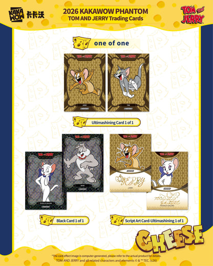 KAKAWOW PHANTOM Tom & Jerry Trading Cards