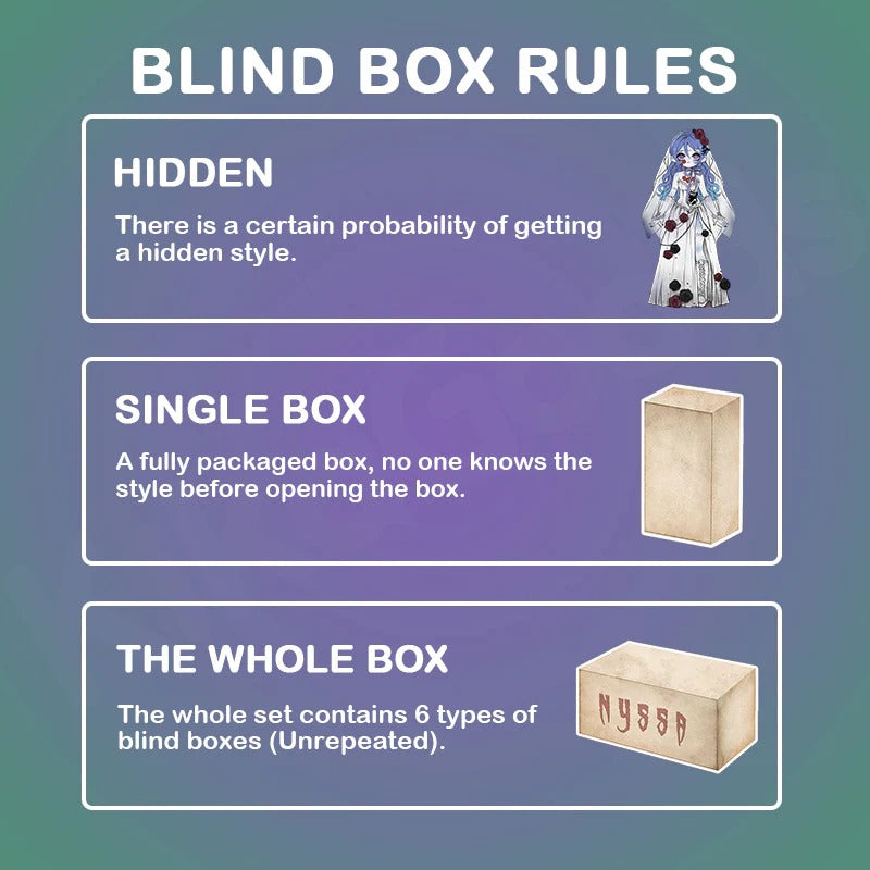 Nyssa - Bizarre Nightmare Series 1/12 Action Figure BJD Blind Box