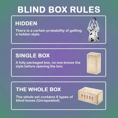 Nyssa - Bizarre Nightmare Series 1/12 Action Figure BJD Blind Box