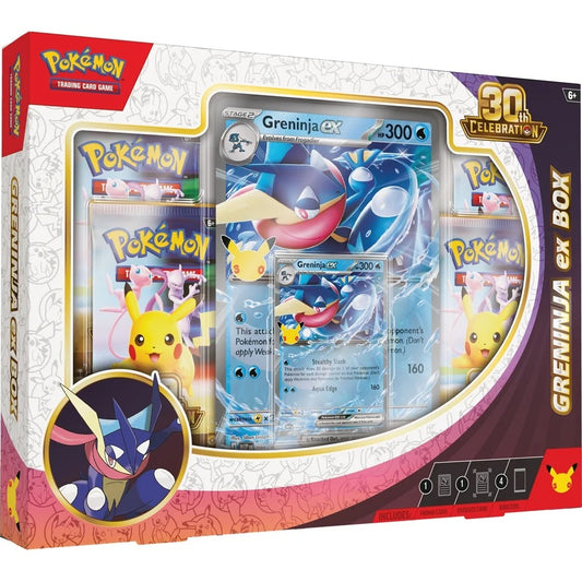 Pokémon TCG: 30th Celebration Greninja ex Box