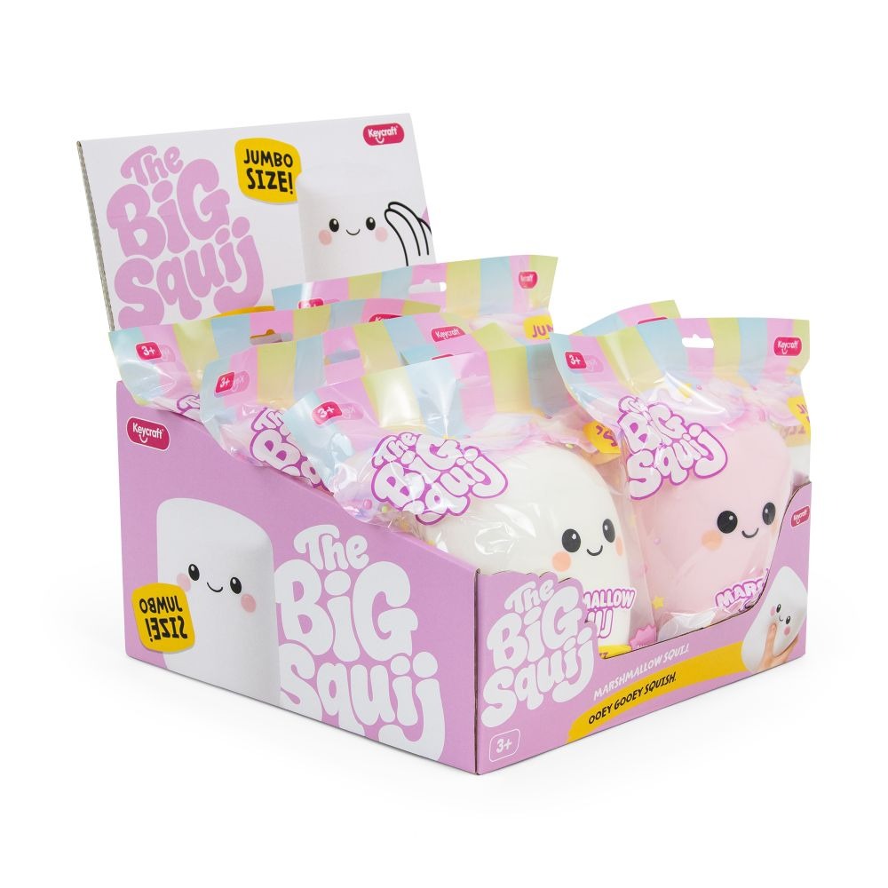 Keycraft The Big Squij Marshmallow Jumbo Squishy Toy