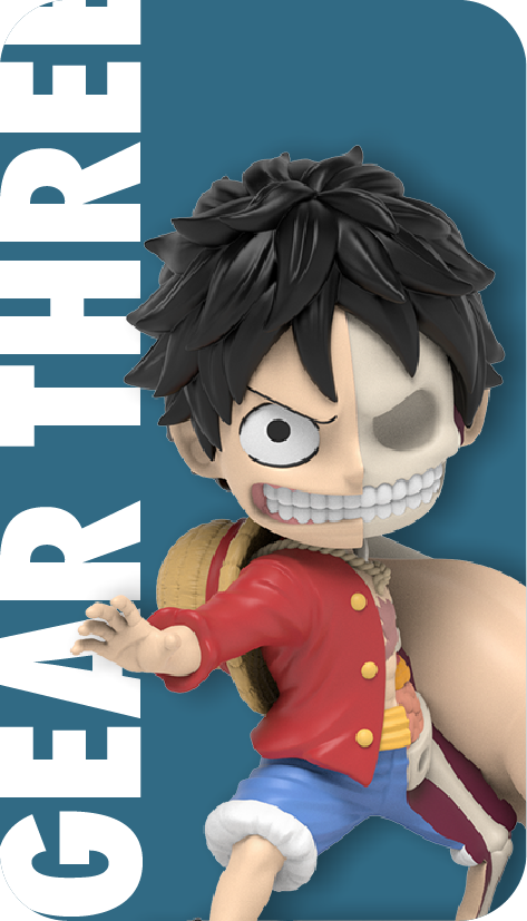 Freeny´s Hidden Dissectibles: One Piece Luffy Gears Edition Blind Box