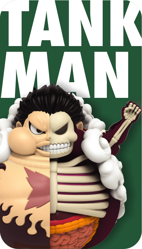 Freeny´s Hidden Dissectibles: One Piece Luffy Gears Edition Blind Box