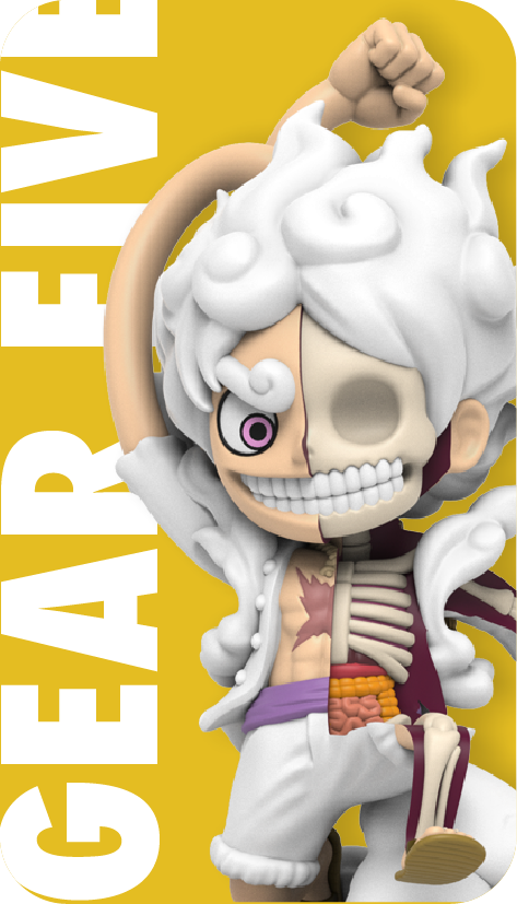 Freeny´s Hidden Dissectibles: One Piece Luffy Gears Edition Blind Box