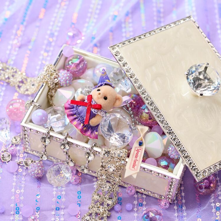 Sylvanian Families - Keychain Biscuit Bear Baby Wizard