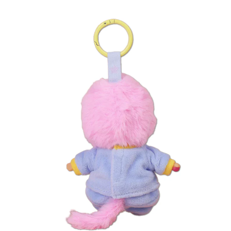 Monchhichi - Candy Pink Sitting Boy SS Keychain