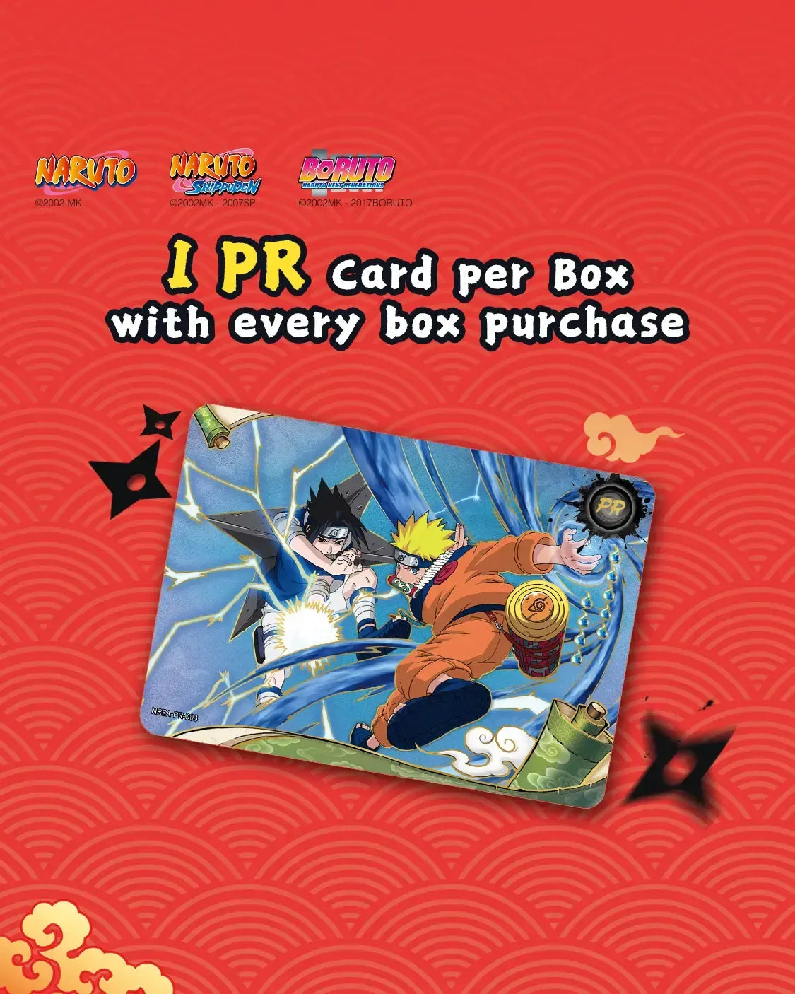 KAYOU - Naruto Smriti Earth Scroll Series 2 Trading Cards Booster Pack