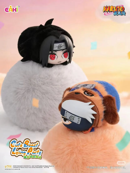 TOP TOY - Naruto Cute Beast Lying Party Series Plush Pendant Blind Box