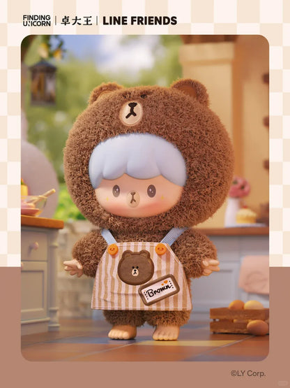 FINDING UNICORN - zZoton x Line Friends  My Best Friends Series Plush Blind Box