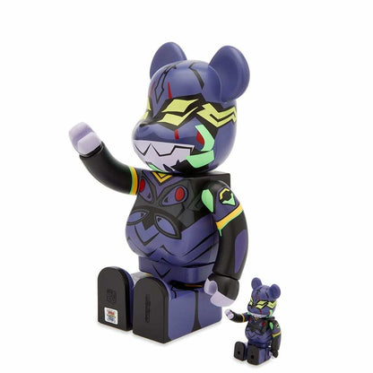 BE@RBRICK Evangelion Unit 13 (new paint version) 100％ & 400％