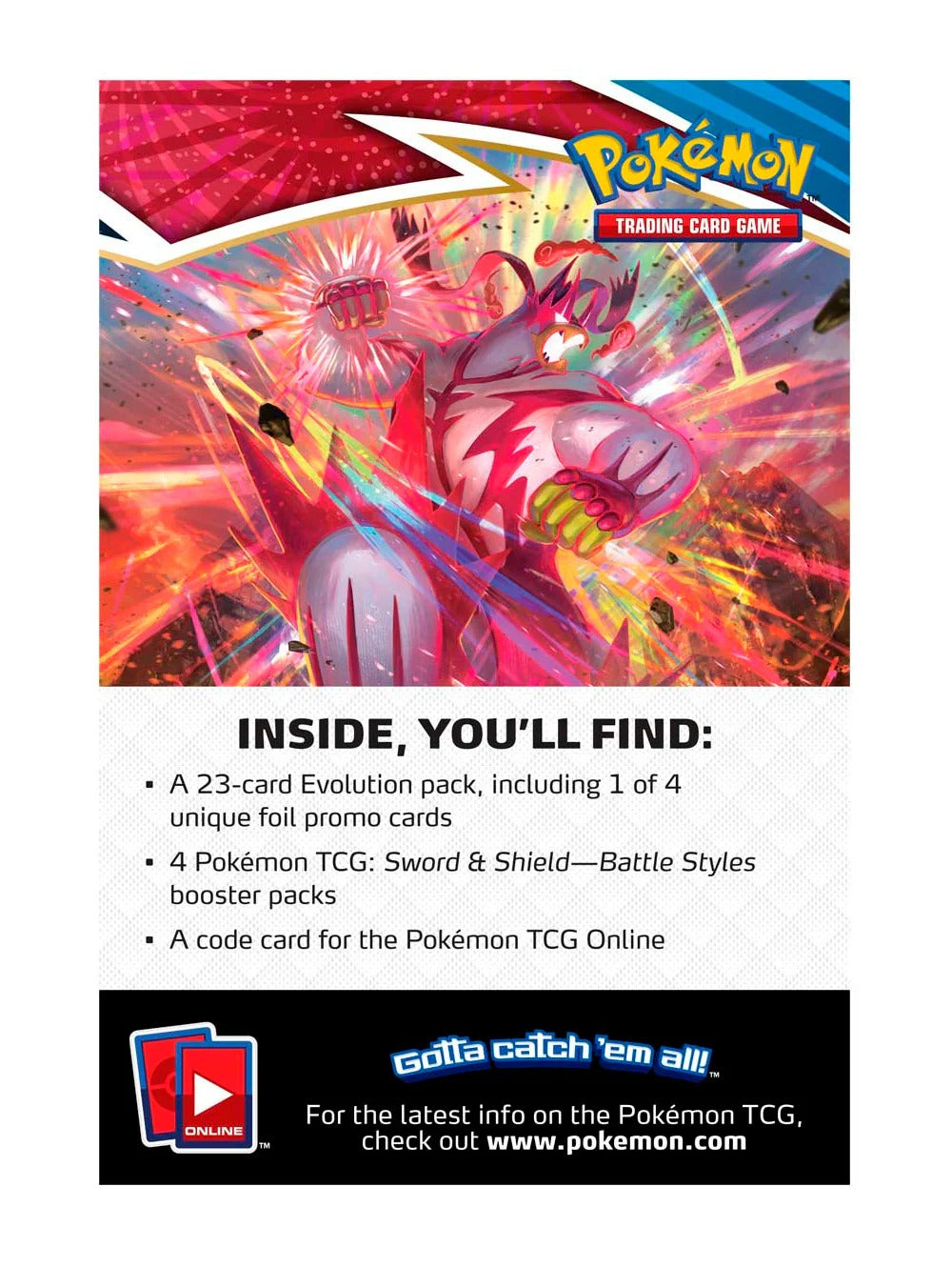 Pokémon TCG: Battle Styles Build & Battle Box - SWSH05: Battle Styles (SWSH05)