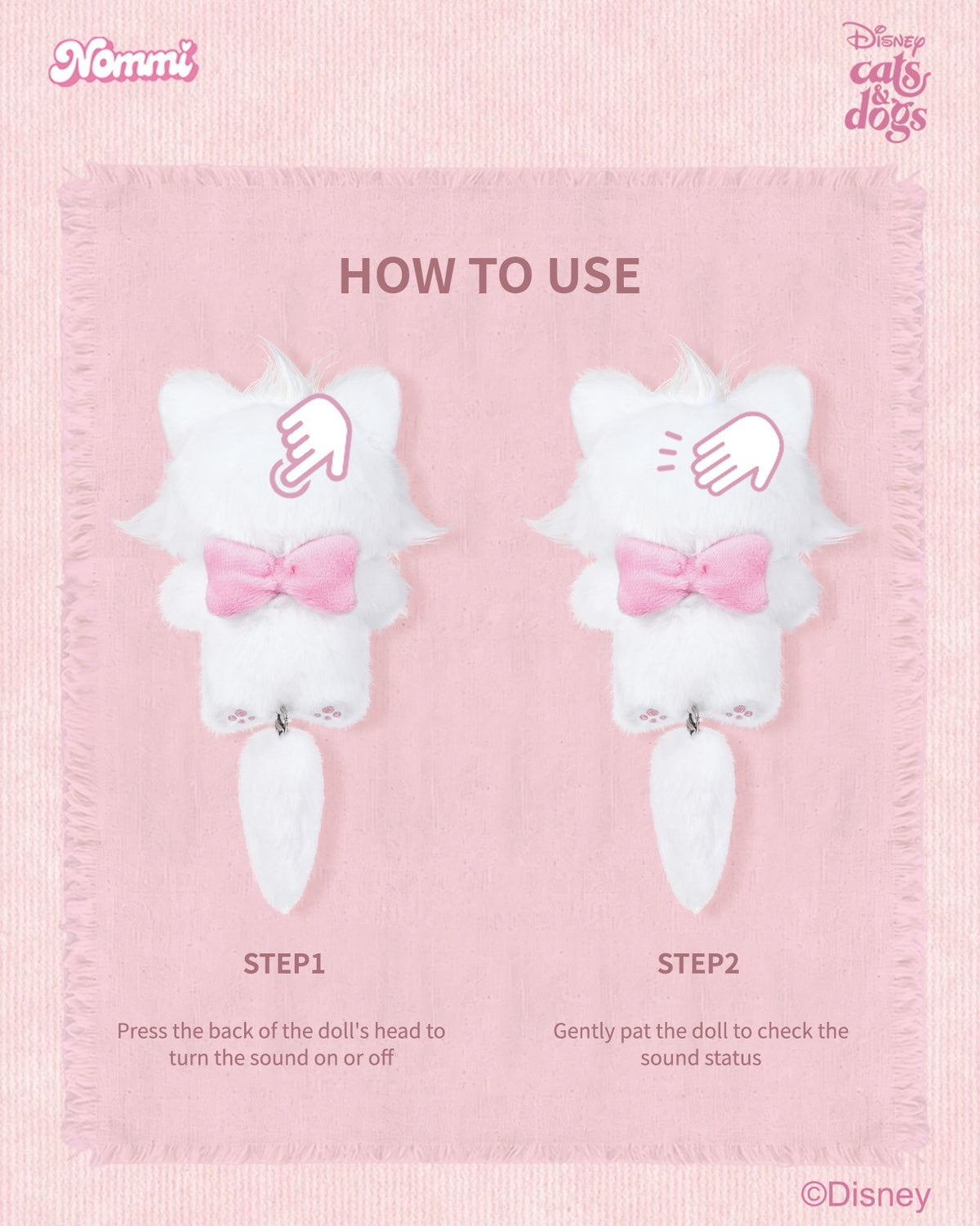 Nommi × Disney - Dreamy Cat Tales Series Plush Doll Blind Box