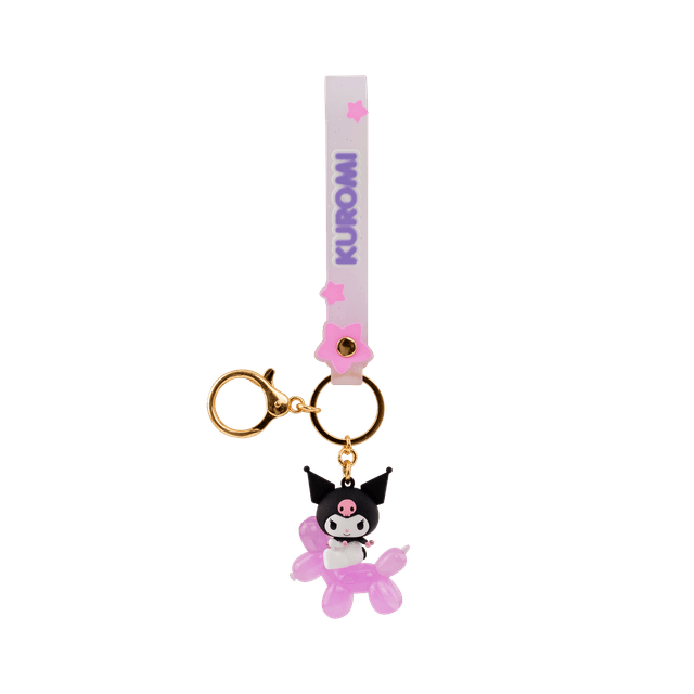 YuMe Toys - Hello Kitty And Friends Balloon Series Keychain & Strap(Kuromi)