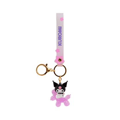 YuMe Toys - Hello Kitty And Friends Balloon Series Keychain & Strap(Kuromi)