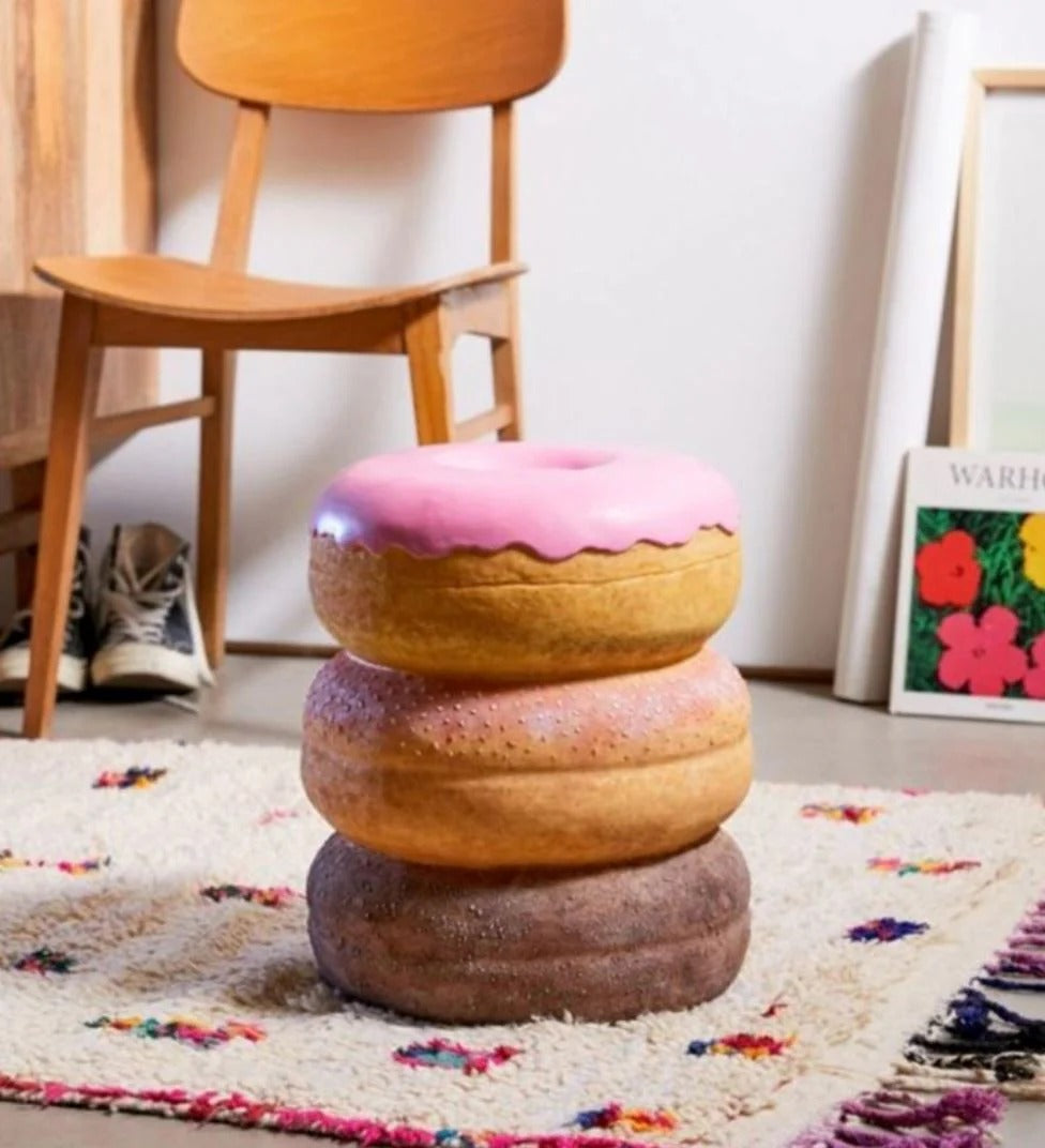 Rotary Hero - Giant Pink Donut Stool
