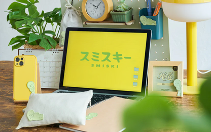 Smiski - Embroidery Sticker (Peeking)