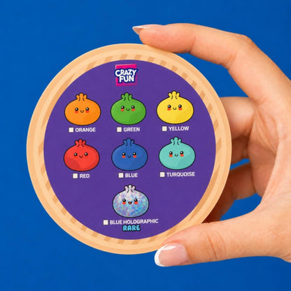 Crazy Fun - Mystery Squishy Blue Holographic Dumpling Blind Box