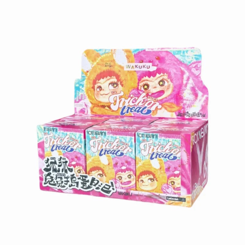 Letsvan - WAKUKU Fox & Bunny Trick Or Treat Series Plush Blind Box