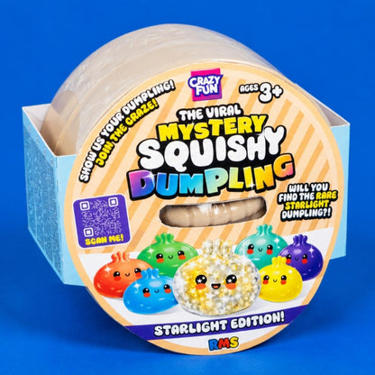 Crazy Fun - Mystery Squishy Shimmering Starlight Edition Dumpling Blind Box