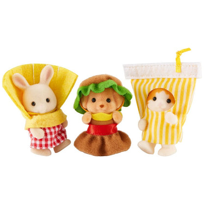 Sylvanian Families - Baby Trio (Hamburger Set)