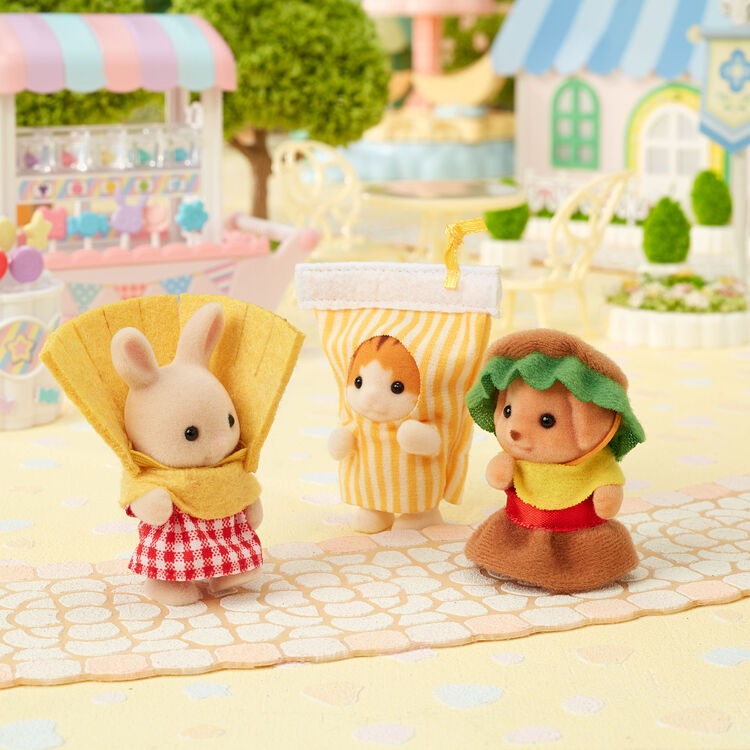 Sylvanian Families - Baby Trio (Hamburger Set)