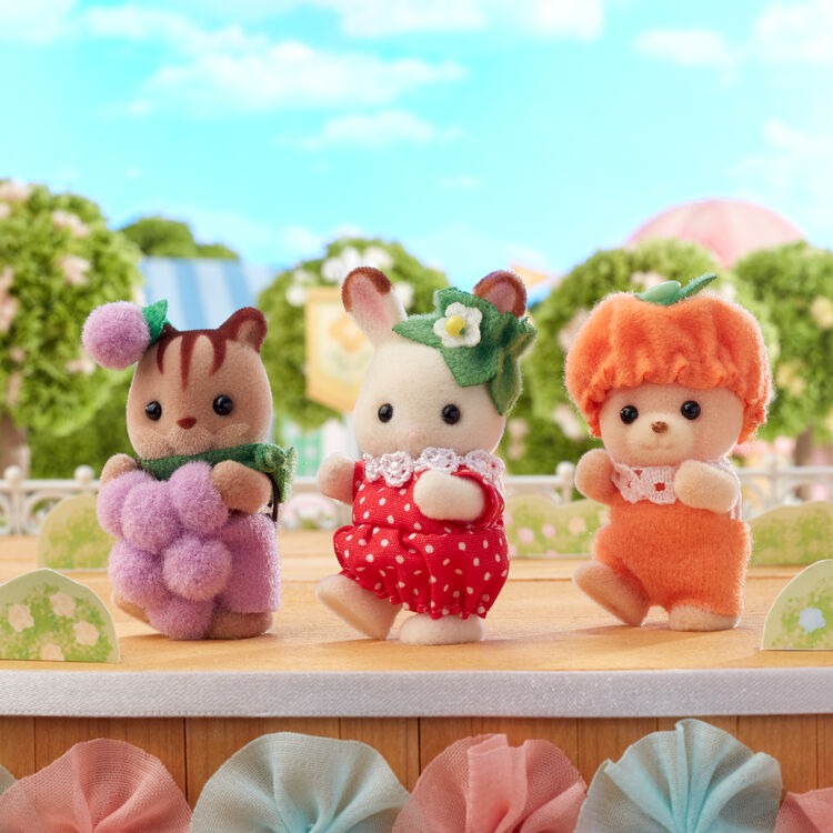 Sylvanian Families - Baby Trio (Fruit)