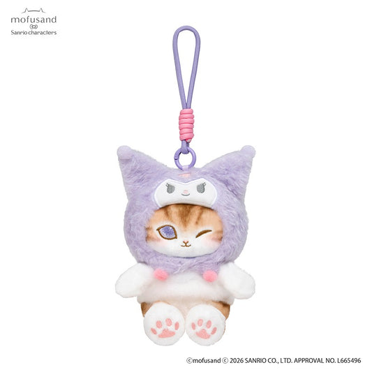 MOFUSAND x Sanrio Characters Potefuwa Mascot (Kuromi)