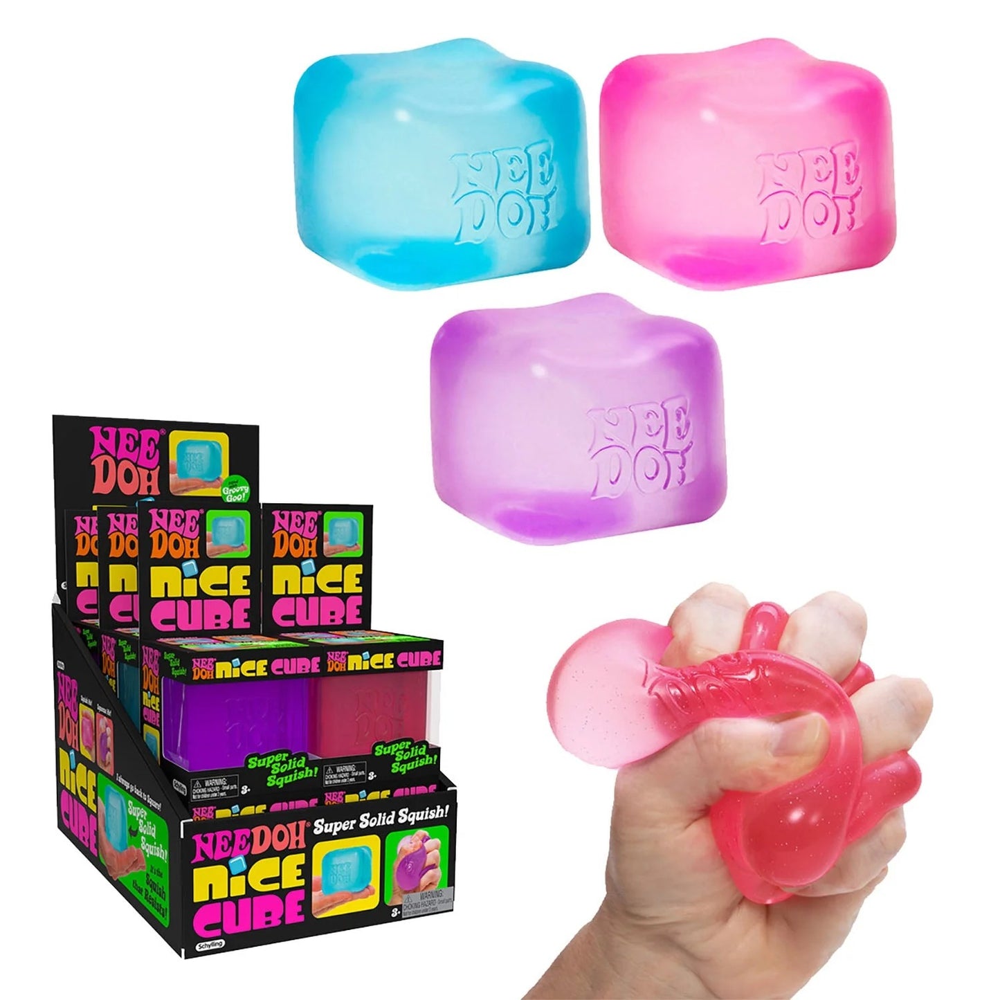 NeeDoh Schylling - Nice Cube