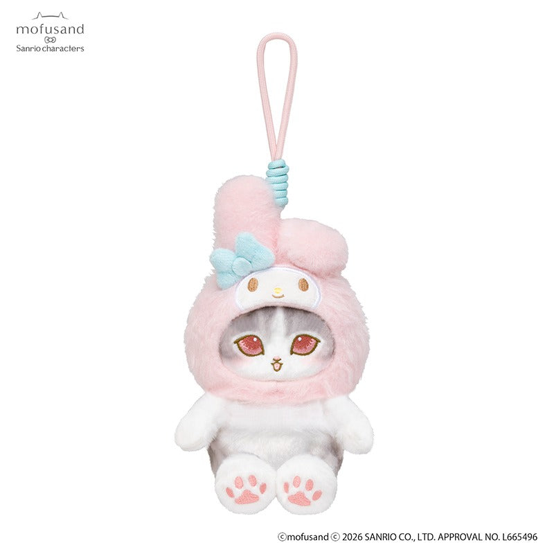 MOFUSAND x Sanrio Characters Potefuwa Mascot (My Melody)