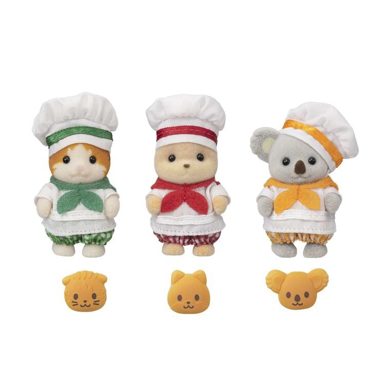Sylvanian Families - Baby Trio (Bakery)