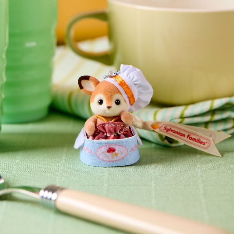Sylvanian Families - Keychain Baby Deer Warm Soup
