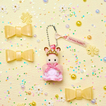 Sylvanian Families - Keychain Chocolate Rabbit Baby Princess